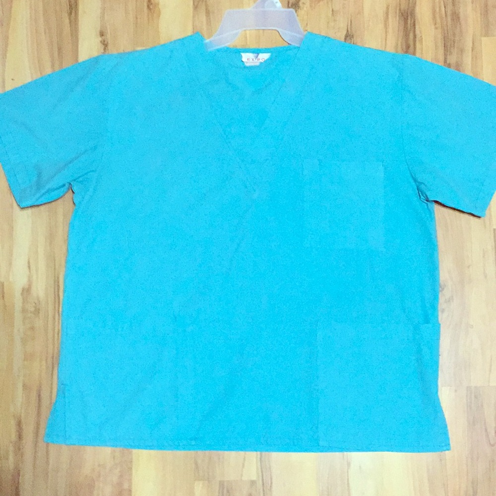 EXPO Ladies V-neck Scrub Top